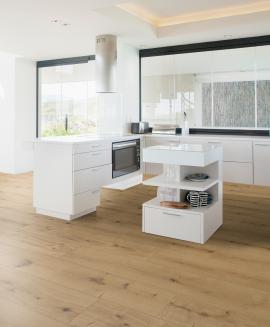 SPC-Vinylboden mit Trittschall-dämmung in 5, 6,5; 8 mm