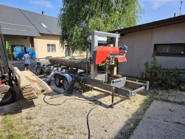Blockbandsäge TP-600 mobilní , | Sägetechnik | Holzverarbeitungs-Maschinen | Drekos Made s.r.o