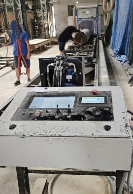 Doppelblatt-Winkelkreissäge Dekos made s.r.o. PP-550 |  Sägetechnik | Holzverarbeitungs-Maschinen | Drekos Made s.r.o