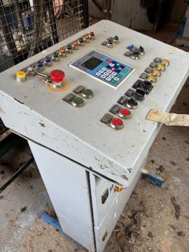 Doppelblatt-Winkelkreissäge Walter  |  Sägetechnik | Holzverarbeitungs-Maschinen | Drekos Made s.r.o
