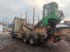 Holztransporter Scania R450 | Transport- und Handhabungstechnik | Holzverarbeitungs-Maschinen | Tartak Drewbud