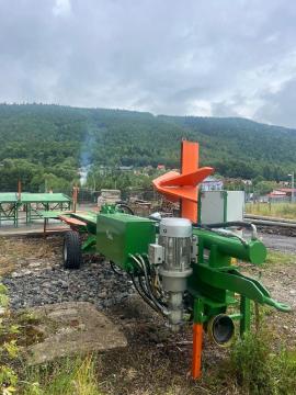 Spaltmaschine Tark -50  |  Holzabfallverarbeitung | Holzverarbeitungs-Maschinen | Drekos Made s.r.o