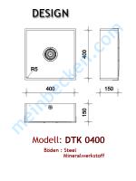 Munkalap Akril konyhai mosogató (Corian, Samsung Staron, LG-Himacs) |  Bútor, kiegészítők | ET Surface Products Kft.